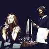 Actresses (L-R) Angie Phillips and Susan Knight in a scene from the New York Shakespeare Festival's production of the play "The Treatment." (New York)