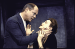 Actors Daniel von Bargen and Angie Phillips in a scene from the New York Shakespeare Festival's production of the play "The Treatment." (New York)