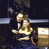 Actors Zach Grenier and Harriet Walter in a scene from the Manhattan Theatre Club production of the play "Three Birds Alighting on a Field." (New York)