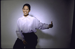 Actress Anna Deavere Smith in a publicity shot from the one-person play "Twilight: Los Angeles, 1992." (New York)