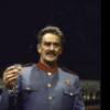 Actor Len Cariou as Joseph Stalin in a scene from the Roundabout Theatre's production of the play "Master Class." (New York)