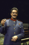 Actor Len Cariou as Joseph Stalin in a scene from the Roundabout Theatre's production of the play "Master Class." (New York)