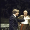 Actors (L-R) Austin Pendleton, Phillip Bosco, Len Cariou and Werner Klemperer in a scene from the Roundabout Theatre's production of the play "Master Class." (New York)
