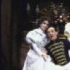 Actors (L-R) Monique Fowler, Edward Hibbert, Kathryn Meisle and John C. Vennema in a scene from the Roundabout Theatre's production of the play "Dandy Dick." (New York)