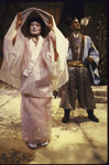 Actors Kiya Ann Joyce and Philip Moon in a scene from the Roundabout Theatre's production of the play "Rashomon." (New York)