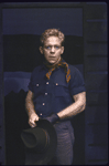 Actor Clifford Fetters in a scene from the Roundabout Theatre's production of the play "Of Mice And Men." (New York)
