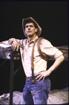 Actor Mark Metcalf in a scene from the Roundabout Theatre's production of the play "Of Mice And Men." (New York)