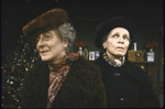 Actresses (L-R) Betty Low and Helen Lloyd Breed in a scene from the Roundabout Theatre's production of the play "The Holly And The Ivy." (New York)