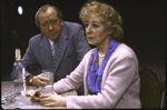 Actors Nicol Williamson and Frances Cuka in a scene from the Roundabout Theatre's production of the play "The Entertainer." (New York)