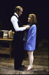 Actors Nicol Williamson and Christine Estabrook in a scene from the Roundabout Theatre's production of the play "Inadmissable Evidence." (New York)