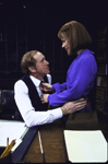 Actors Nicol Williamson and Christine Estabrook in a scene from the Roundabout Theatre's production of the play "Inadmissable Evidence." (New York)