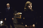 Actors Nicol Williamson and Andrea Weber in a scene from the Roundabout Theatre's production of the play "Inadmissable Evidence." (New York)