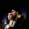 Actors Catherine Christianson & Chris Noth in a scene fr. the Roundabout Theatre's production of the play "Arms And The Man." (New York)