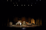 Designer Franco Colavecchia's set for the Roundabout Theatre's production of the play "Arms And The Man." (New York)