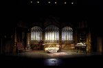 Designer Franco Colavecchia's set for the Roundabout Theatre's production of the play "Arms And The Man." (New York)