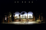 Designer Franco Colavecchia's set for the Roundabout Theatre's production of the play "Arms And The Man." (New York)