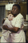 Actresses (L-R) Amelia Campbell and Esther Rolle in a scene from the Roundabout Theatre's production of the play "The Member Of The Wedding" (New York)