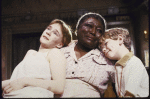 Actors (L-R) Amelia Campbell , Esther Rolle and Calvin Lennon Armitage in a scene from the Roundabout Theatre's production of the play "The Member Of The Wedding" (New York)