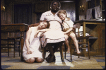 Actors (L-R) Amelia Campbell , Esther Rolle and Calvin Lennon Armitage in a scene from the Roundabout Theatre's production of the play "The Member Of The Wedding" (New York)