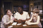 Actors (L-R) Amelia Campbell , Esther Rolle and Calvin Lennon Armitage in a scene from the Roundabout Theatre's production of the play "The Member Of The Wedding" (New York)