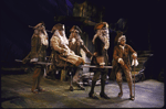 The cast in a scene from the Roundabout Theatre's production of the play "The Tempest." (New York)