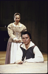 Actors Harriet Harris and Randle Mell in a scene from the Roundabout Theatre's production of the play "The Crucible." (New York)
