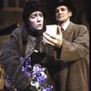 Actors Madeleine Potter & Anthony Heald in a scene fr. the Roundabout Theatre's production of the play "Pygmalion." (New York)