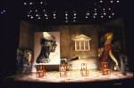 Designer Martin Pakledinaz's set for the Roundabout Theatre's production of the play "Pygmalion." (New York)