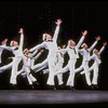 Sailors dancing in scene from "On the Town" in production number from "Jerome Robbins' Broadway."