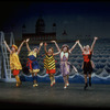 Bathing beauties performing "On a Sunday by the Sea" from "High Button Shoes" in musical revue "Jerome Robbins' Broadway."