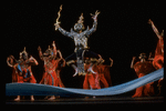 Dancers performing Uncle Tom's Cabin number from musical "The King and I" in musical revue "Jerome Robbin's Broadway."