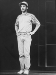 Director/choreographer Michael Bennett on the set of the Broadway musical "Dreamgirls.".
