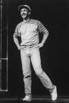 Director/choreographer Michael Bennett on the set of the Broadway musical "Dreamgirls.".
