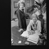 (L-R) Broadway producers Nell Nugent and Elizabeth McCann in their office