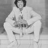 Director/choreographer Tommy Tune on the set of the Broadway production of the musical "Nine".
