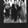 Singer Lena Horne (C) flanked by her back up dancers (L-R) Tyra Ferrell, Vondie Curtis-Hall, Peter Oliver-Norman and Claire Bathe during a rehearsal for the Broadway production of her one woman show "Lena Horne: The Lady And Her Music.".
