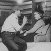 Director Alan Schneider working with actress Lillian Gish during a rehearsal for the Broadway production of the play "I Never Sang For My Father.".