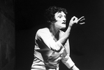 Mime Marcel Marceau performing in his one-man show "Marcel Marceau On Broadway.".