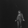 Actress Whoopi Goldberg wearing leather pants in a scene from the Broadway production of her one-woman show "Whoopi Goldberg.".