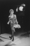 Entertainer Shirley MacLaine in a scene from the show "Shirley MacLaine On Broadway.".