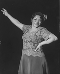 Actress Nell Carter in a scene from the Broadway production of the musical "Ain't Misbehavin'.".