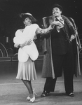 Actors Charlaine Woodard and Ken Page in a scene from the Broadway production of the musical "Ain't Misbehavin'.".