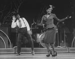 Actors Charlaine Woodard and Andre De Shields dancing in a scene from the Broadway production of the musical "Ain't Misbehavin'.".