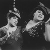 (L-R) Actresses Nell Carter and Armelia McQueen in a scene from the Broadway revival of the musical "Ain't Misbehavin'.".