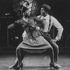 Actors Charlaine Woodard and Andre De Shields dancing in a scene from the Broadway revival of the musical "Ain't Misbehavin'.".