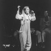 Actress Meryl Streep as Alice in Wonderland in a staged reading for the NY Shakespeare Festival production of the musical "Alice."