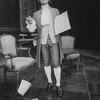Actor David Birney as Salieri in a scene from the Broadway production of the play "Amadeus"