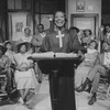 Singer Ruth Brown (4R) in a scene from the musical "Amen Corner.".