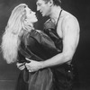 Actors Natasha Richardson and Liam Neeson in a scene from the Broadway revival of the play "Anna Christie.".