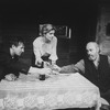 (L-R) Actors Liam Neeson, Natasha Richardson and Rip Torn in a scene from the Broadway revival of the play "Anna Christie.".